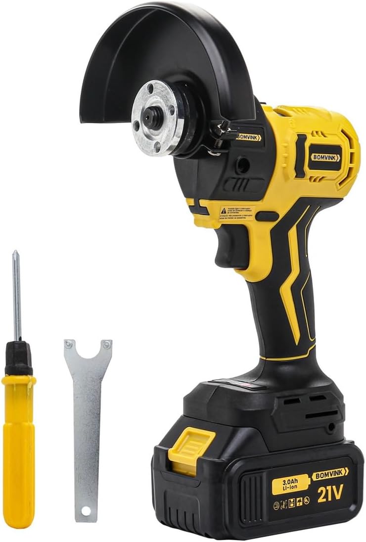 Kit de ferramentas 6 em 1 multifuncional Portátil com 2 baterias 21V Furadeira e Parafusadeira chave de impacto serra Lixadeira Portátil sem fio com 2 baterias - Bivolt