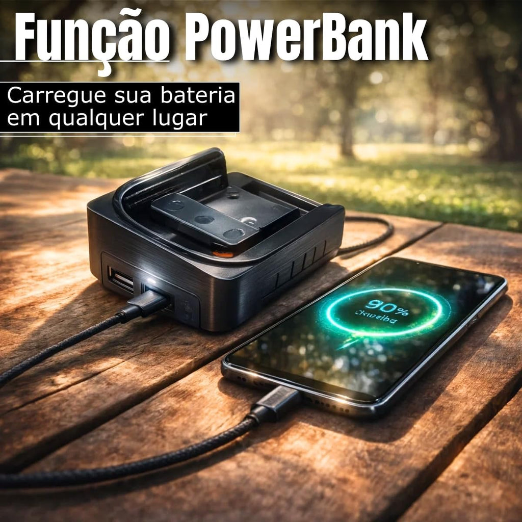 Kit Ferramentas Elétricas 6 em 1 Multifuncional 48V – Furadeira, Parafusadeira, Mini Motosserra, Lixadeira, Martelete, Esmerilhadeira + 2 Baterias Recarregáveis
