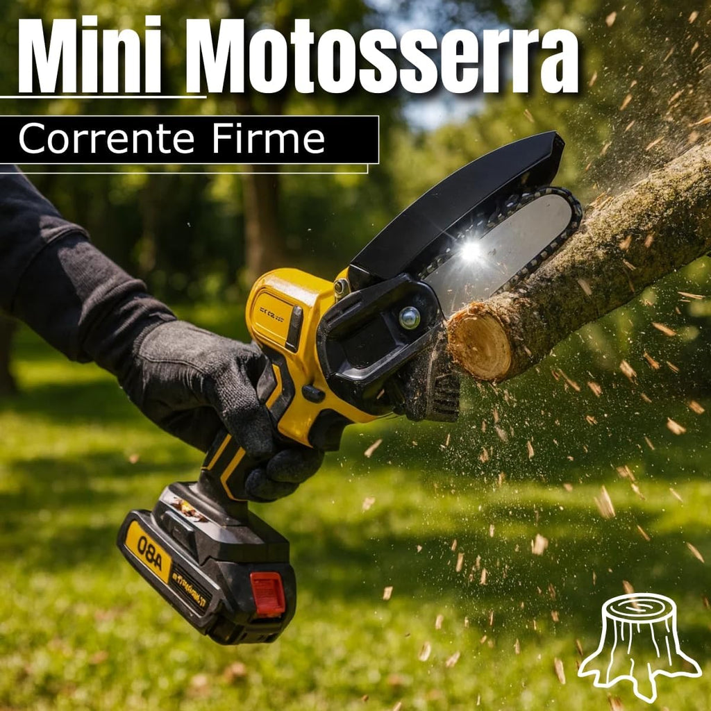 Kit Ferramentas Elétricas 6 em 1 Multifuncional 48V – Furadeira, Parafusadeira, Mini Motosserra, Lixadeira, Martelete, Esmerilhadeira + 2 Baterias Recarregáveis