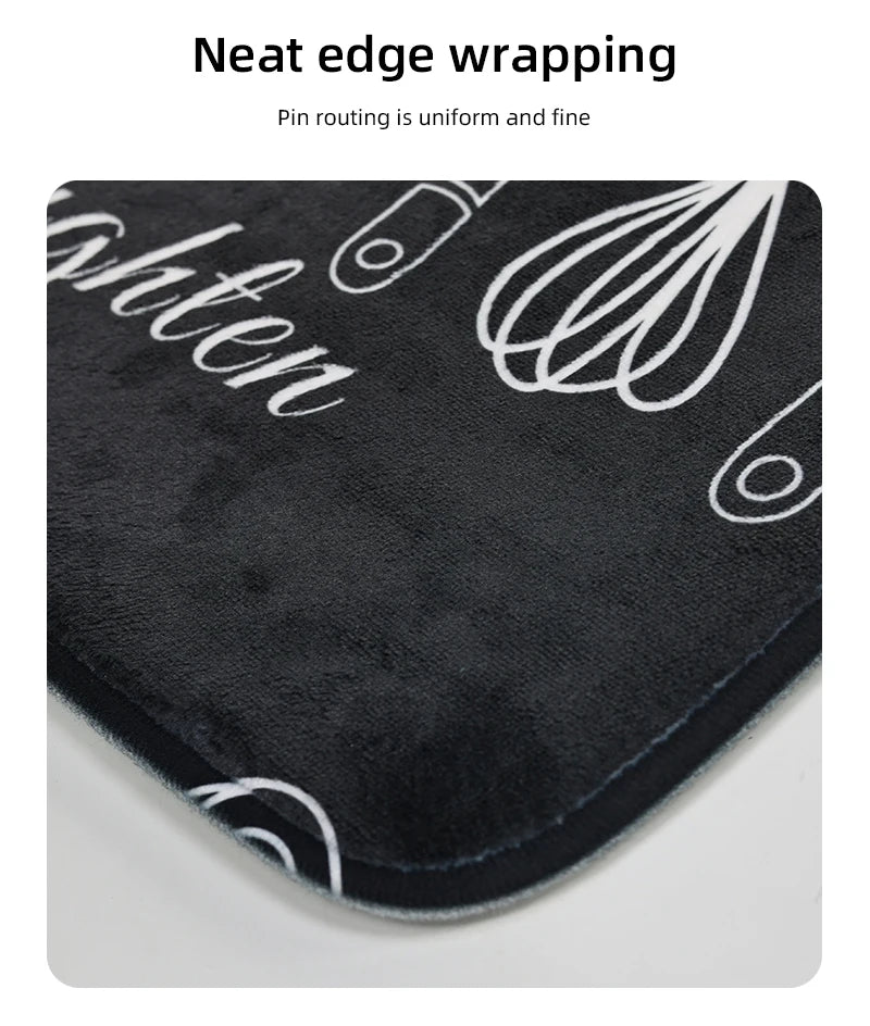 Tapete Multiuso Antiderrapante – Absorção de Água – Lavável na Máquina – Cozinha e Banheiro