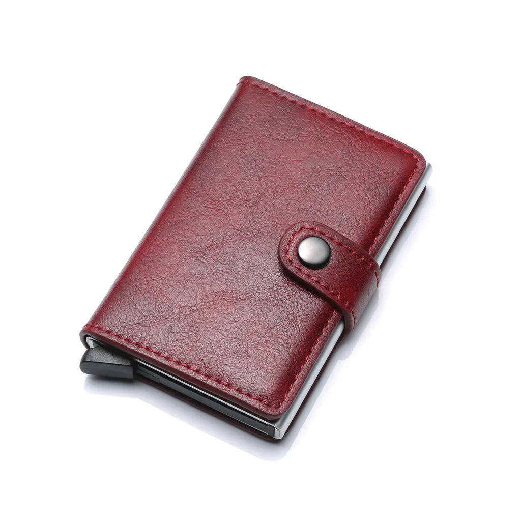 Porta-Cartões Metálico com Proteção RFID – Carteira Slim Minimalista