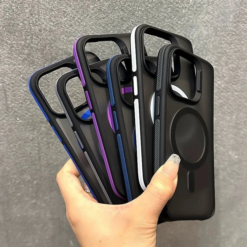 Capa iPhone Armor Fosca – Proteção Reforçada – iPhone 11 ao 16 Pro Max