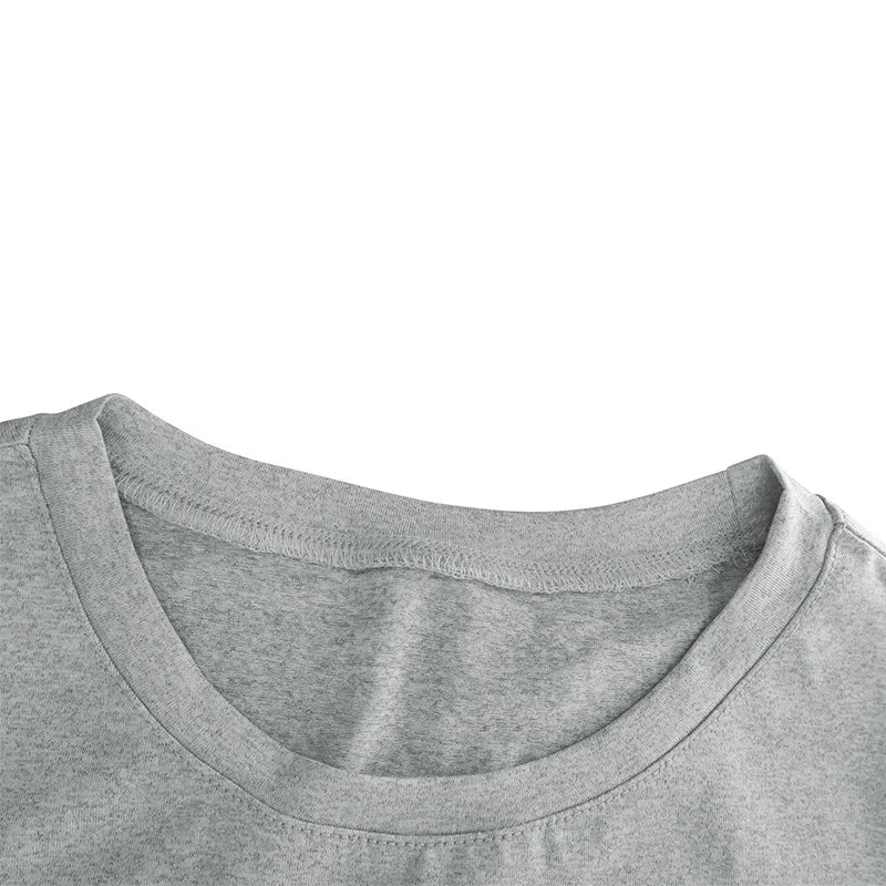 Sexy Women's T-shirt Solid New Summer Streetwear Fashion O-Neck Short Sleeve Top Simple Basic Versatile Lady Casual Slim T-shirt