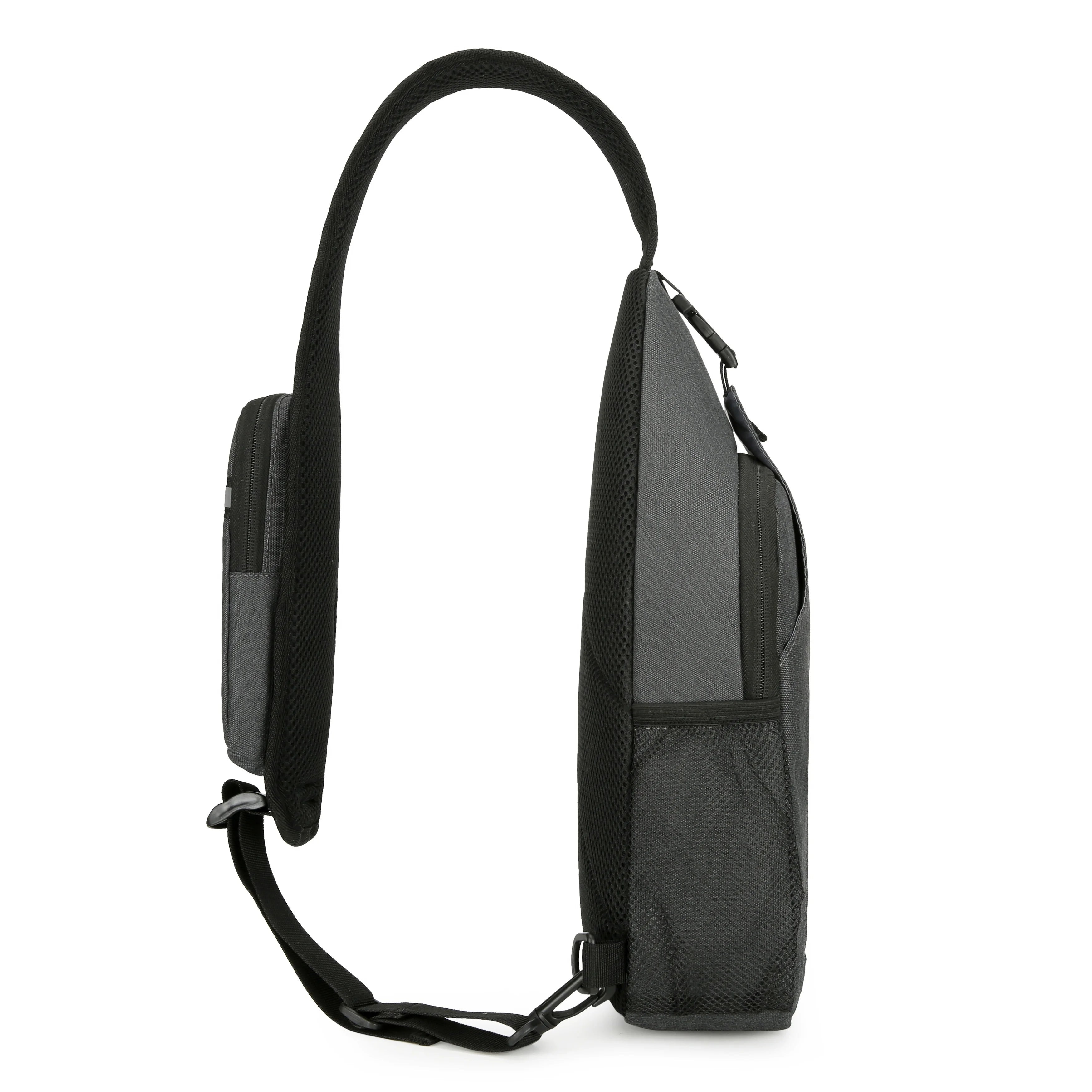 Mochila Transversal Leve Unissex – Bolsa de Ombro para Trilha e Viagem