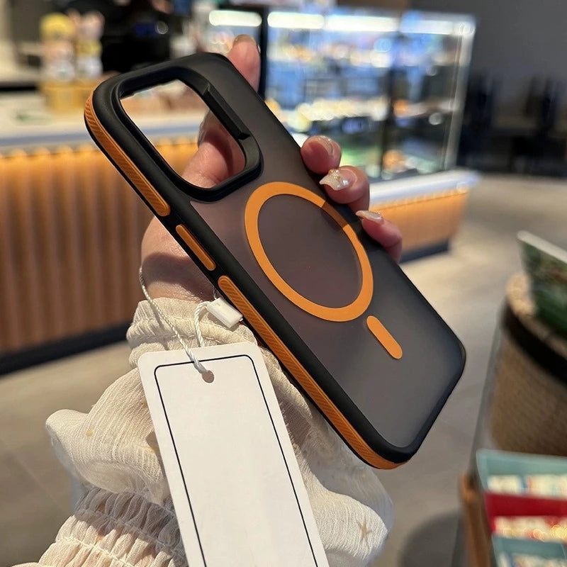 Capa iPhone Armor Fosca – Proteção Reforçada – iPhone 11 ao 16 Pro Max