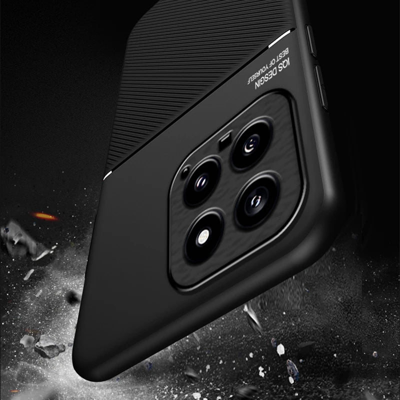 Capa Xiaomi Antiderrapante com Suporte Magnético – TPU Resistente – Vários Modelos