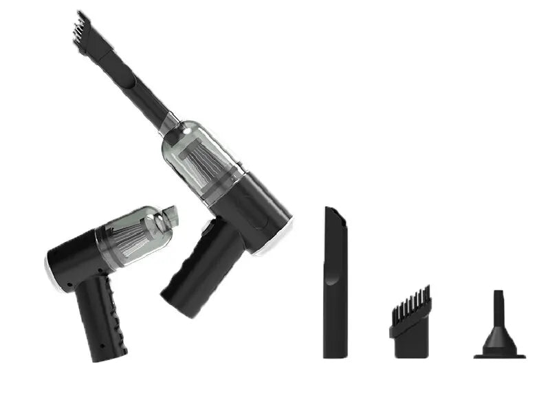 Aspirador de Pó Portátil Sem Fio 9000Pa – USB – Bateria 1200mAh – Automóvel e Casa