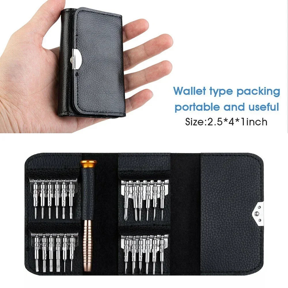 Kit Chaves de Precisão para Reparo – 25 em 1 ou 152 em 1 – Notebook e Eletrônicos