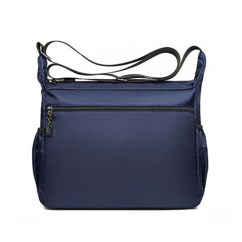 Bolsa Transversal Masculina – Nylon Ultraleve – Múltiplos Bolsos – Casual e Negócios