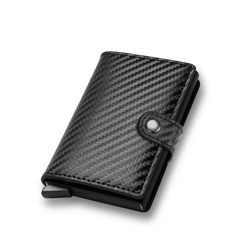 Porta-Cartões Metálico com Proteção RFID – Carteira Slim Minimalista