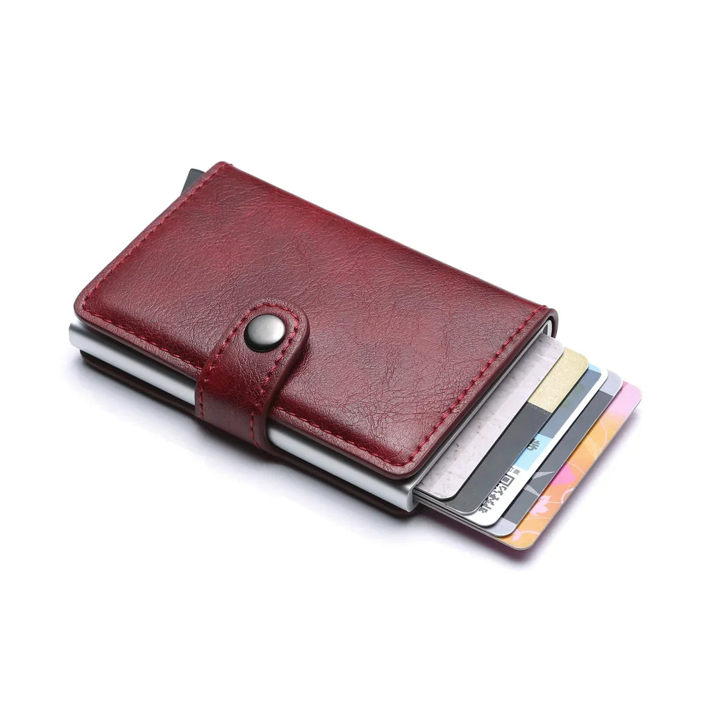 Porta-Cartões Metálico com Proteção RFID – Carteira Slim Minimalista