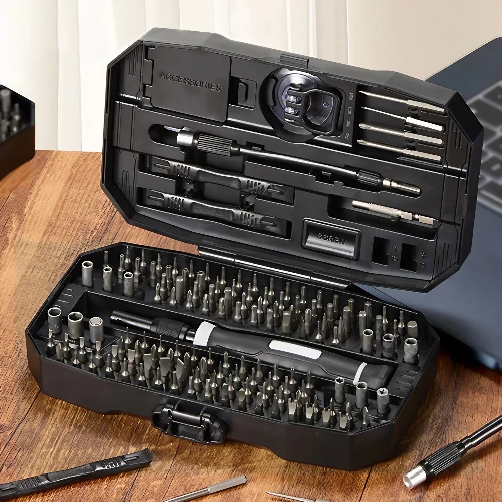 Kit Chaves de Precisão para Reparo – 25 em 1 ou 152 em 1 – Notebook e Eletrônicos