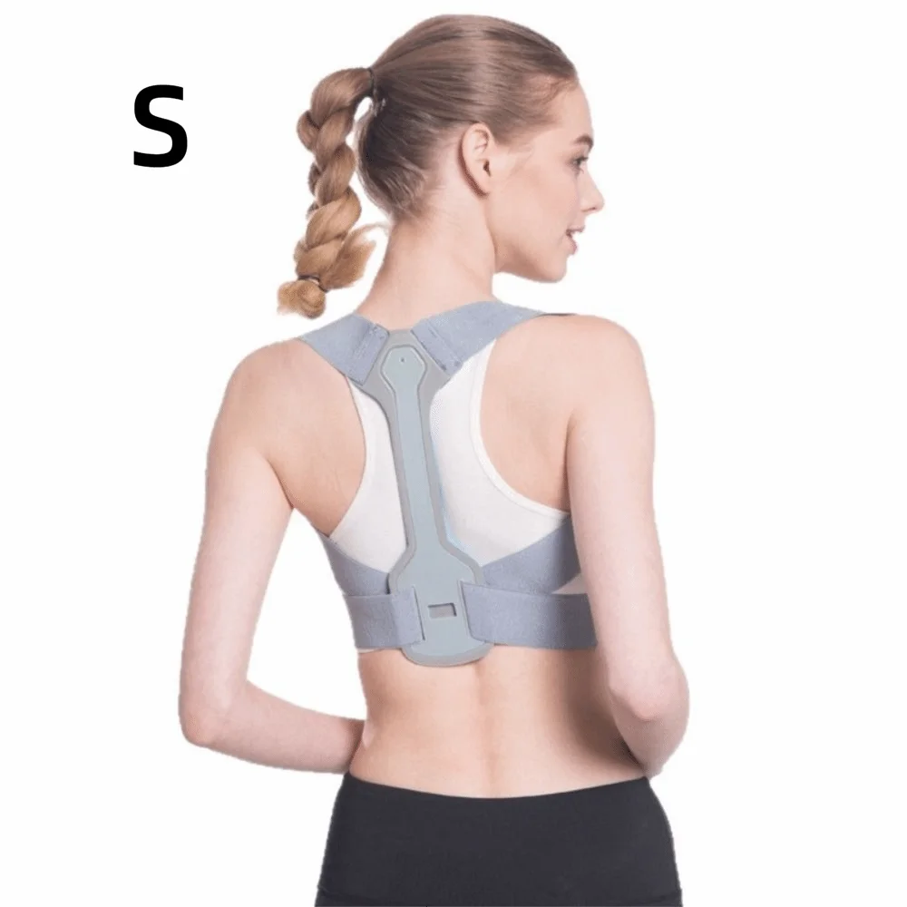 Corretor de Postura Cinto Ajustável – Suporte para Coluna e Ombros – S/M/L/XL
