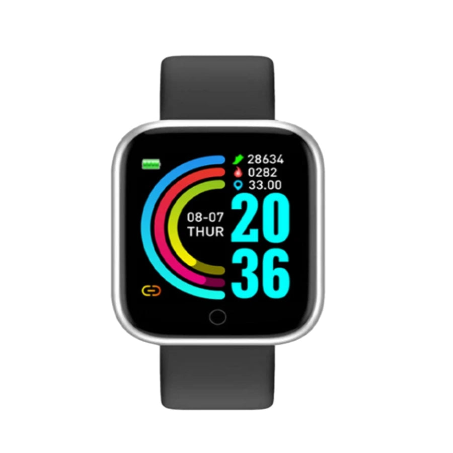 Smartwatch Esportivo – Monitor Cardíaco e Sono – Notificações – Unissex