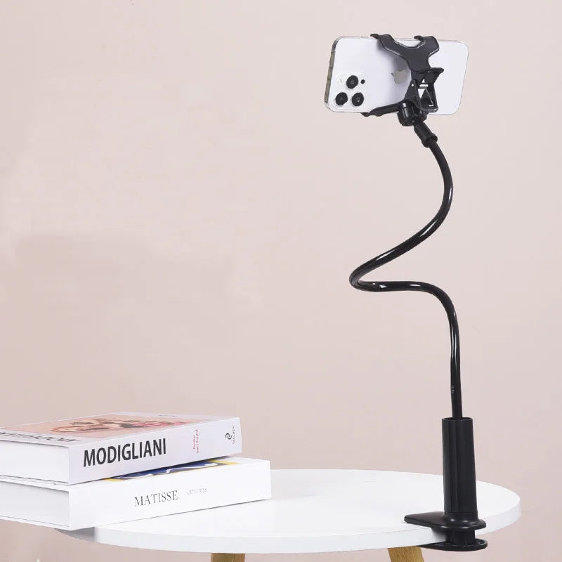 Suporte Flexível Pescoço de Ganso para Celular – Braço Longo – Cama, Mesa e Lives