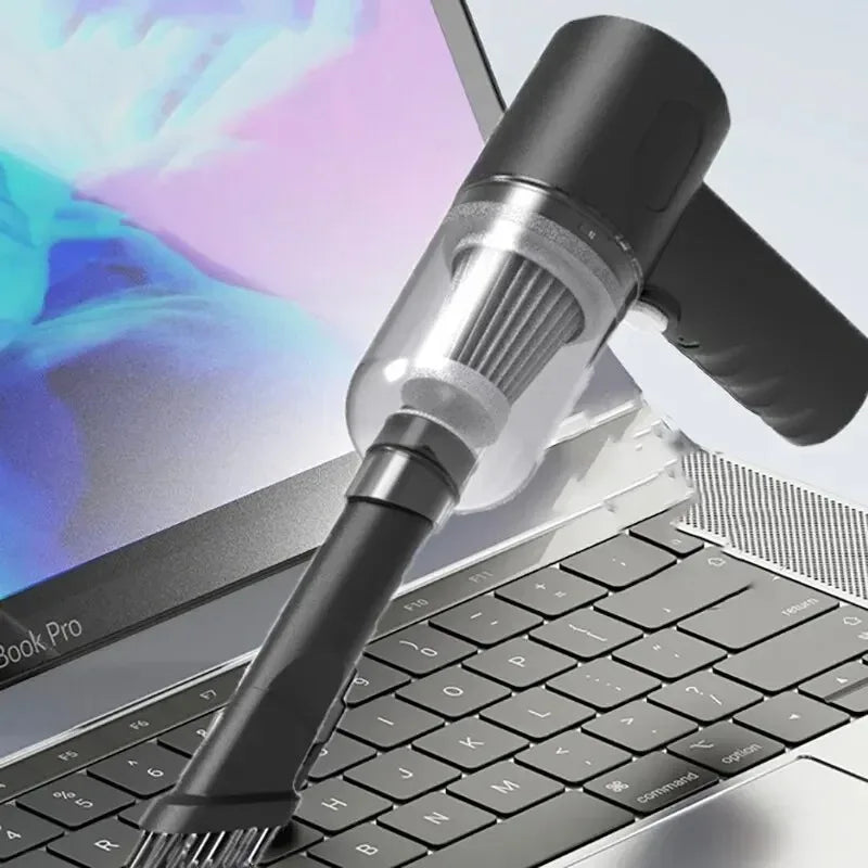 Aspirador de Pó Portátil Sem Fio 9000Pa – USB – Bateria 1200mAh – Automóvel e Casa
