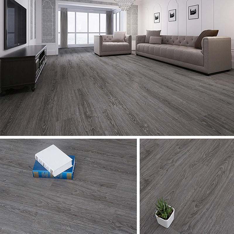 Self-adhesive Wood Grain Floor Wall Stickers PVC Wallpaper for Living Room Toilet Kitchen Home Floor Decor Waterproof Sticker