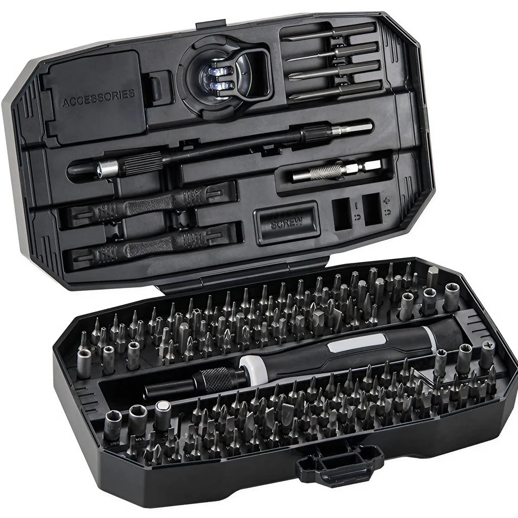 Kit Chaves de Precisão para Reparo – 25 em 1 ou 152 em 1 – Notebook e Eletrônicos
