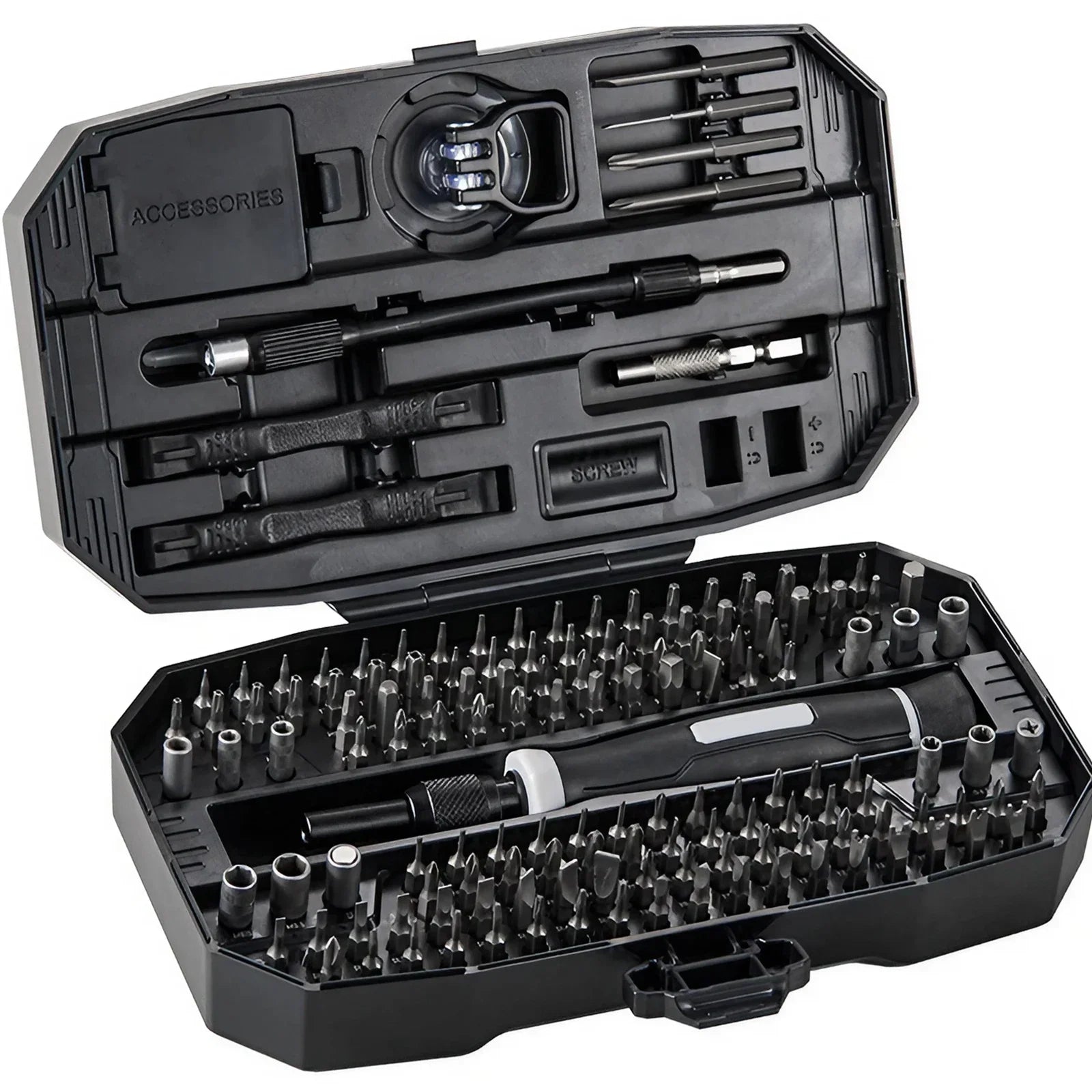 Kit Chaves de Precisão para Reparo – 25 em 1 ou 152 em 1 – Notebook e Eletrônicos