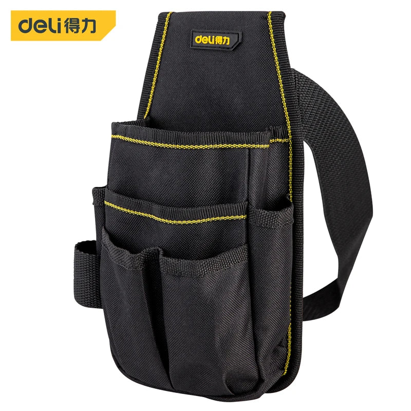 Bolsa de Ferramentas Profissional com Cinto – 6 Bolsos e 9 Suportes para Chaves