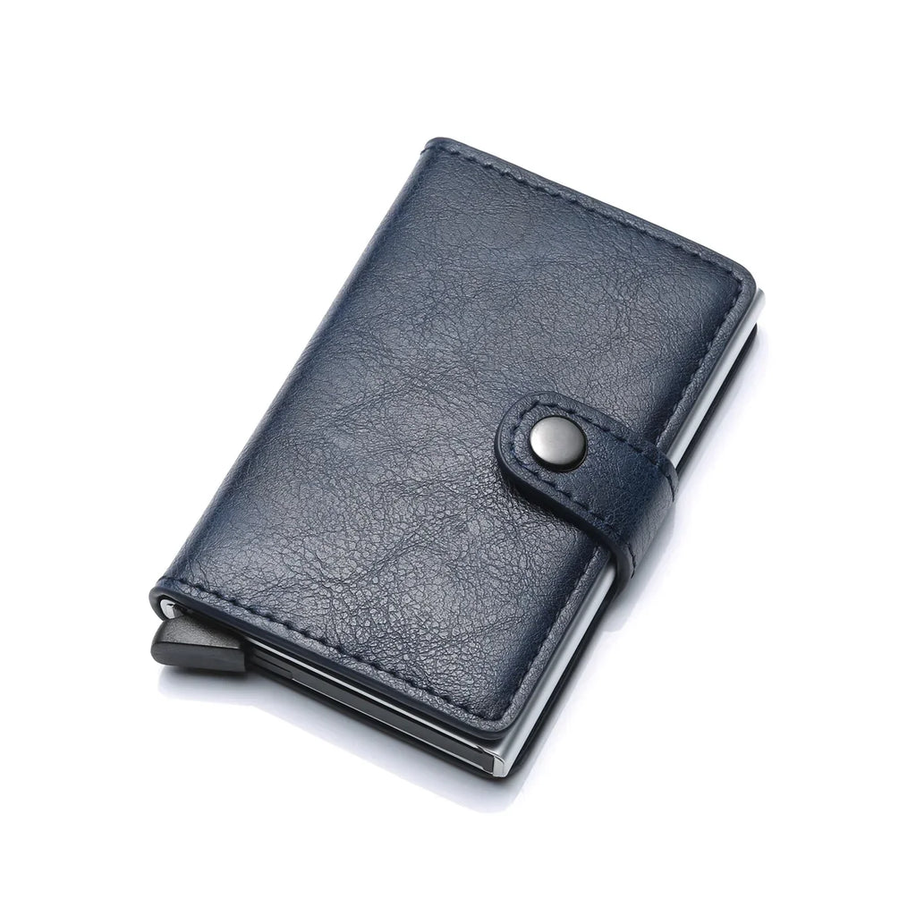 Porta-Cartões Metálico com Proteção RFID – Carteira Slim Minimalista