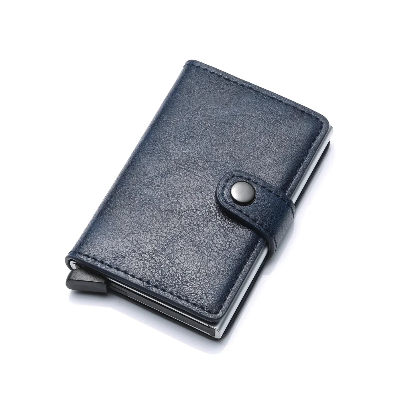 Porta-Cartões Metálico com Proteção RFID – Carteira Slim Minimalista