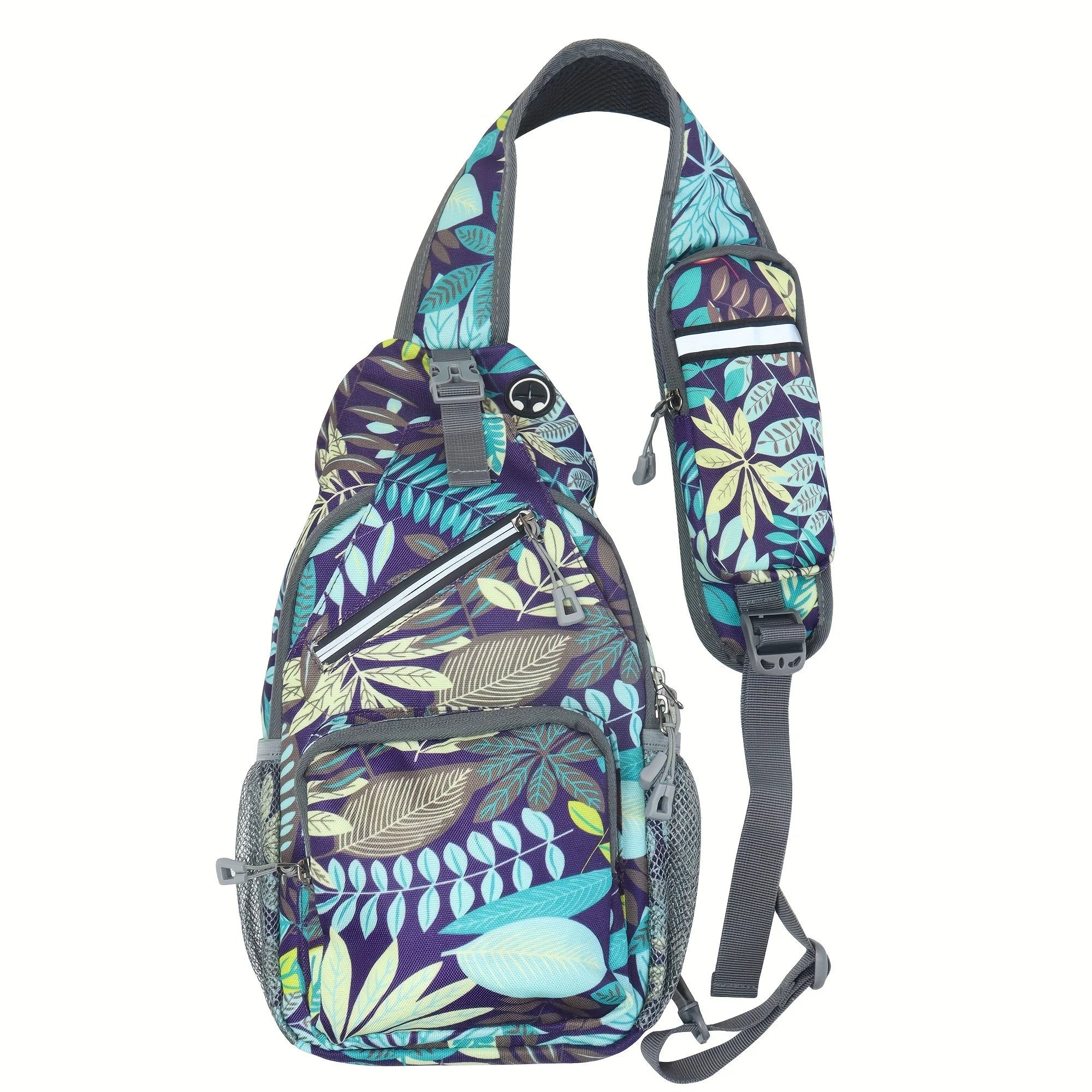 Mochila Transversal Leve Unissex – Bolsa de Ombro para Trilha e Viagem