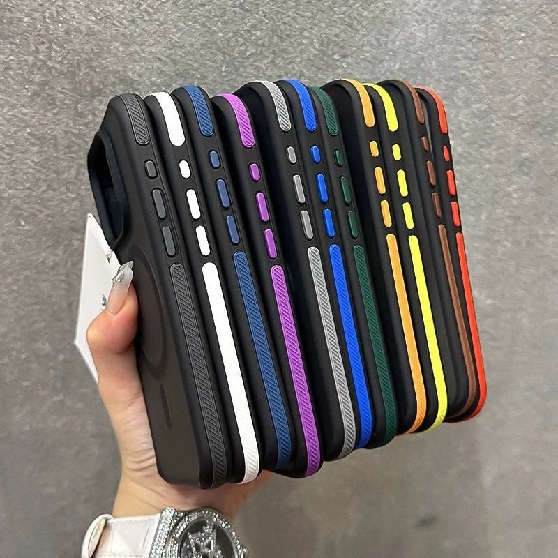 Capa iPhone Armor Fosca – Proteção Reforçada – iPhone 11 ao 16 Pro Max