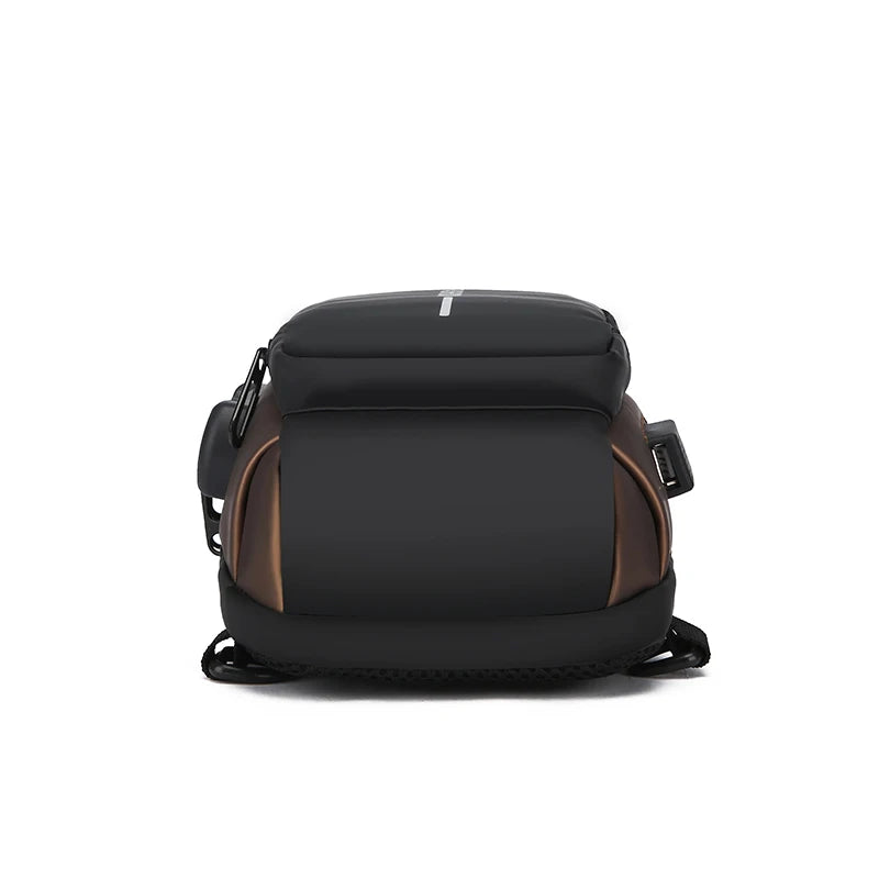 Bolsa Transversal Masculina – Tecido Oxford – Bolso para Celular – Cadeado com Senha