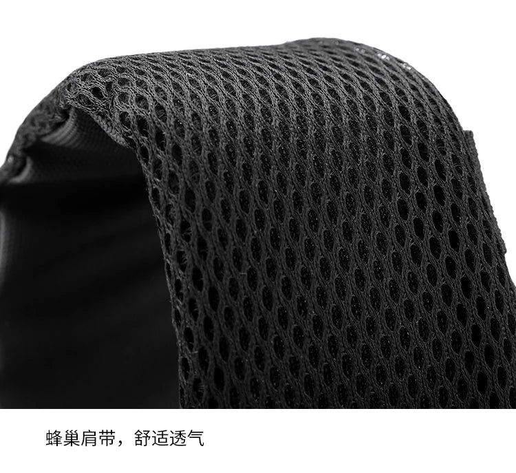 Bolsa Transversal Masculina Multibolsos – Tecido Oxford – Uso Diário e Viagem