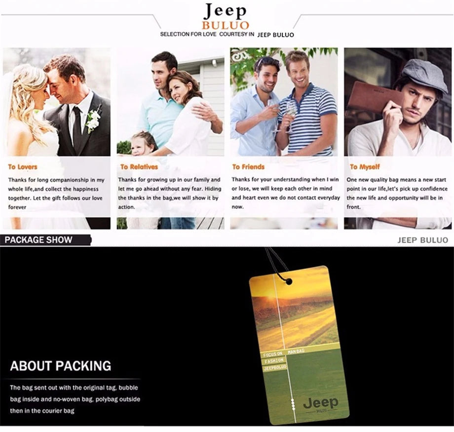 Bolsa Transversal Masculina Jeep Buluo – Nylon Antifurto – Vários Compartimentos