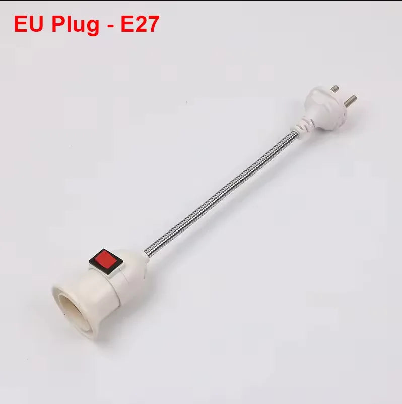 Câmera de Segurança WiFi em Formato de Lâmpada E27 – Full HD – Visão Noturna Colorida