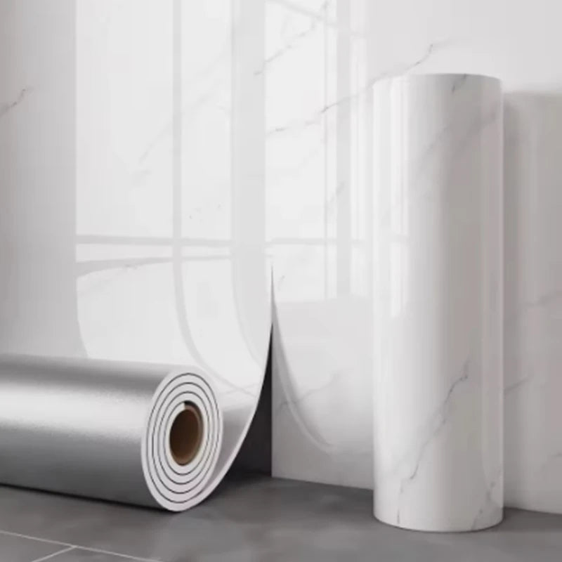 Papel de Parede Mármore em Espuma – Imitação de Azulejo – Autoadesivo Impermeável