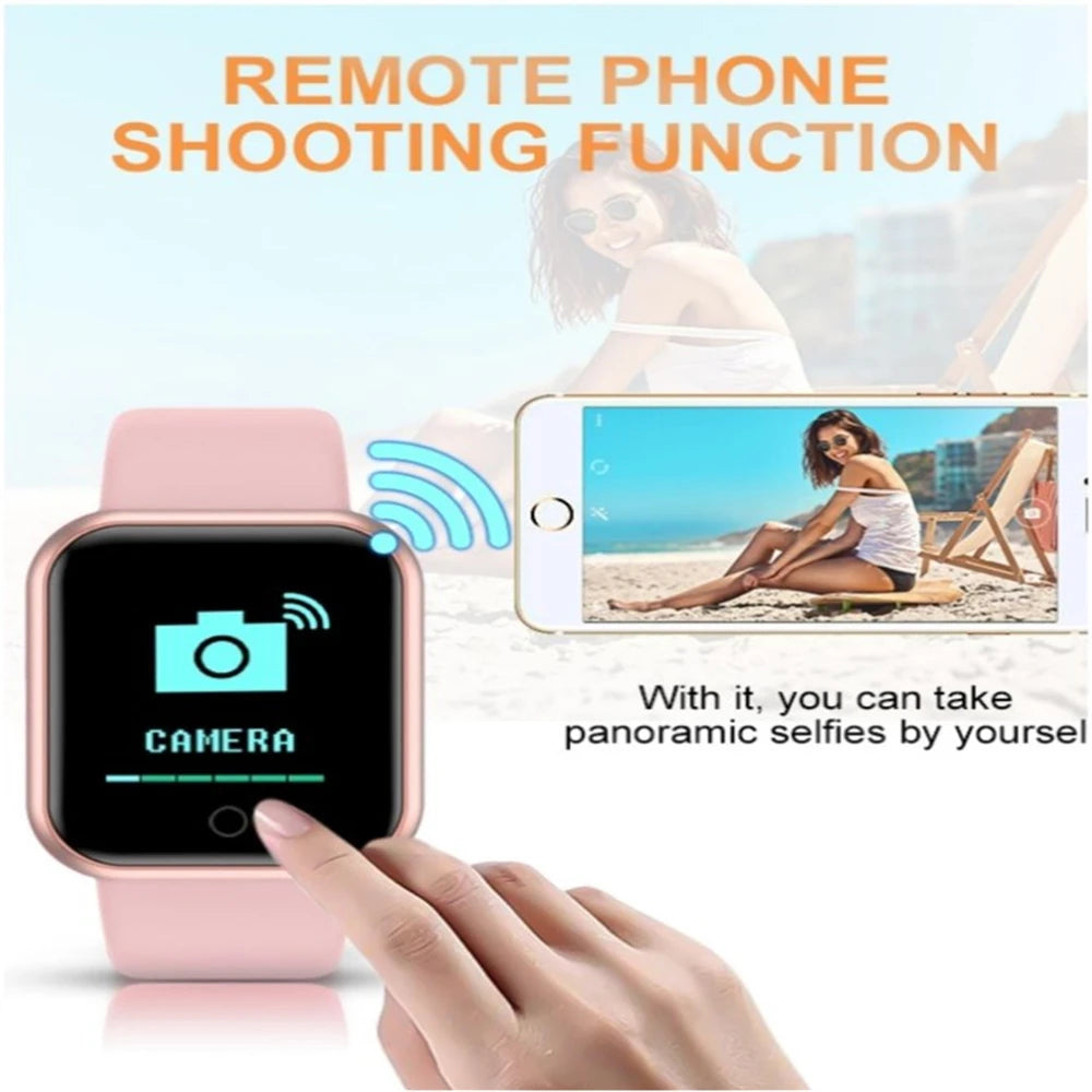 Smartwatch Esportivo – Monitor Cardíaco e Sono – Notificações – Unissex