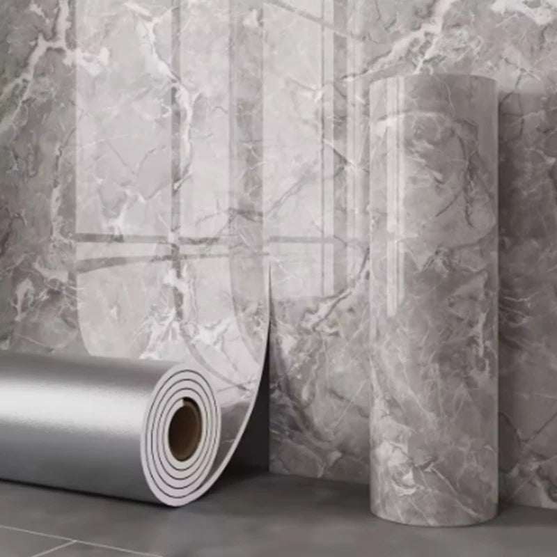 Papel de Parede Mármore em Espuma – Imitação de Azulejo – Autoadesivo Impermeável