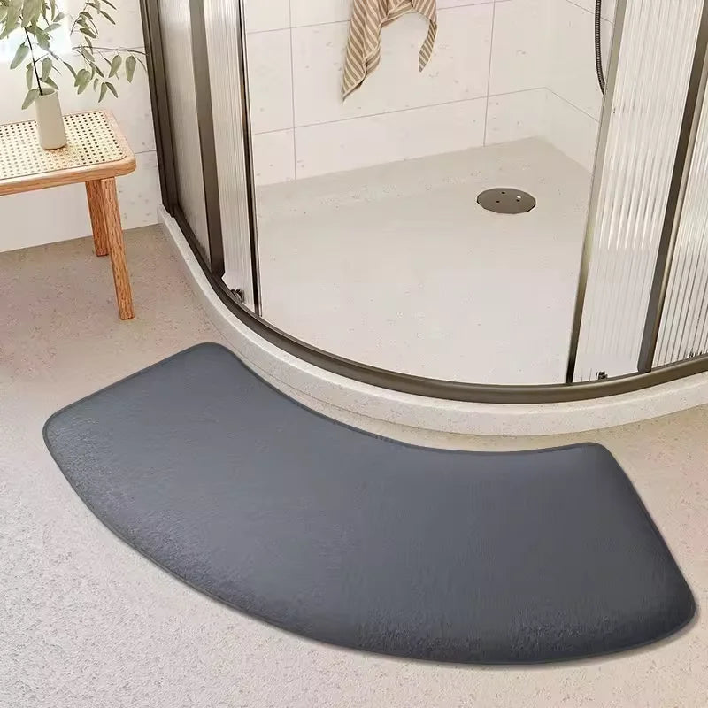 Tapete Super Absorvente de Camurça – Antiderrapante – Banheiro, Cozinha e Entrada