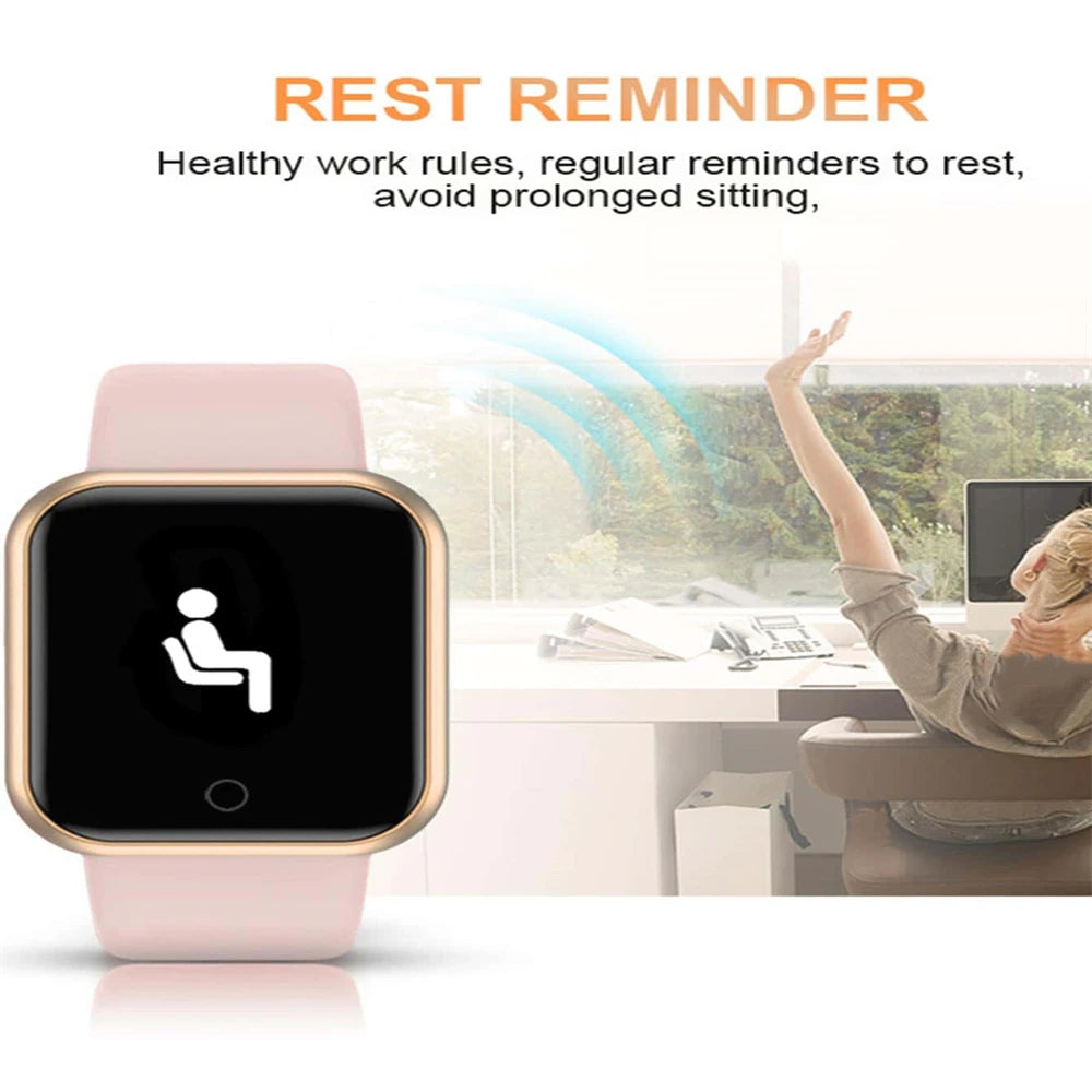 Smartwatch Esportivo – Monitor Cardíaco e Sono – Notificações – Unissex