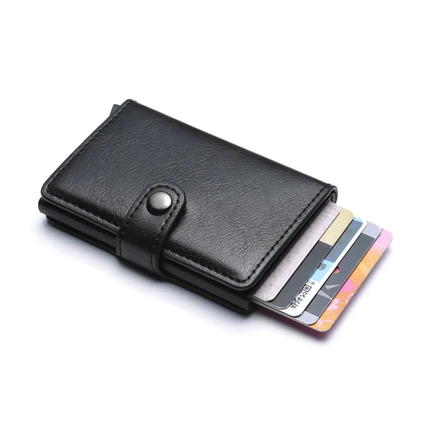 Porta-Cartões Metálico com Proteção RFID – Carteira Slim Minimalista