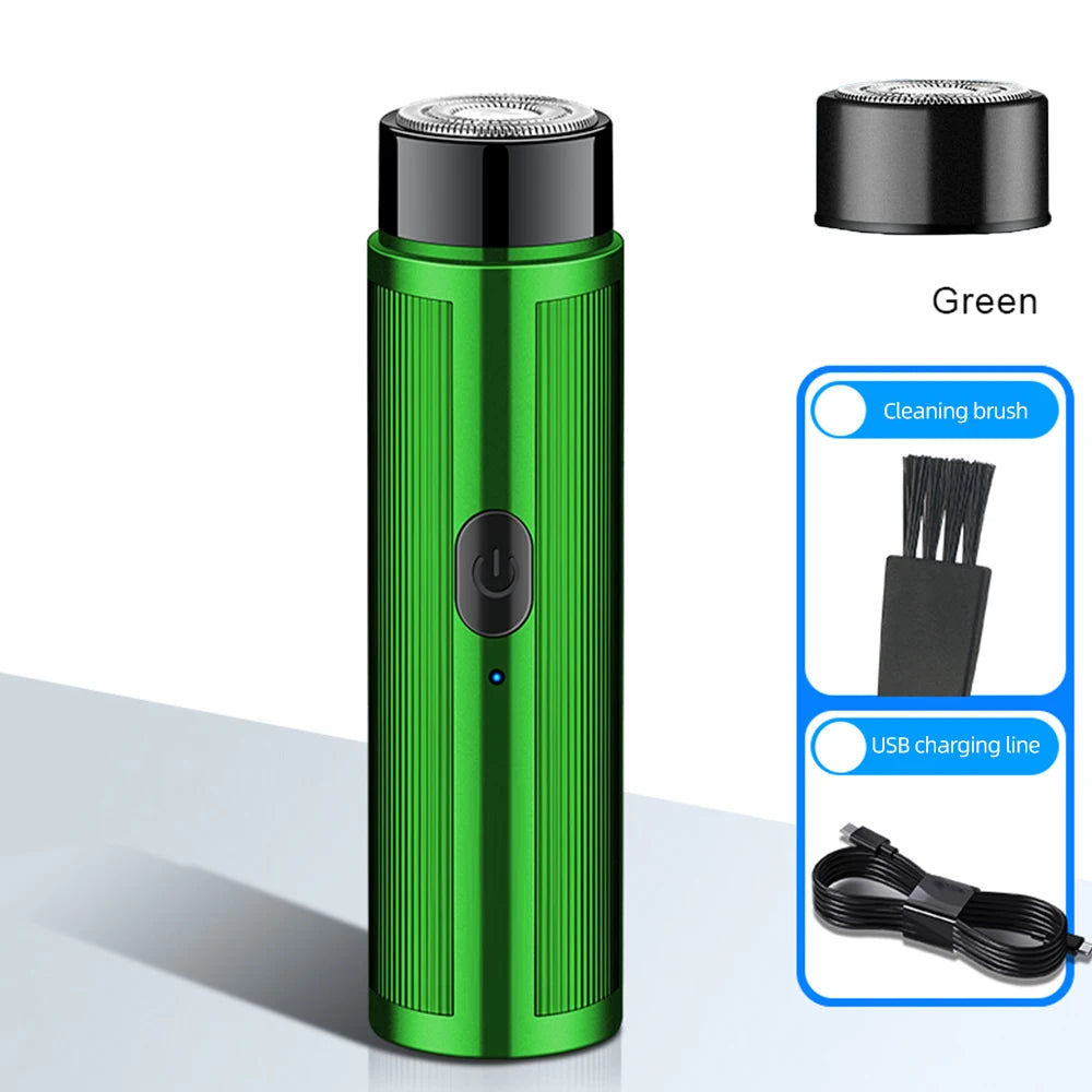 Barbeador Elétrico Mini Recarregável – Display LED – Unissex – Rosto, Corpo e Axilas