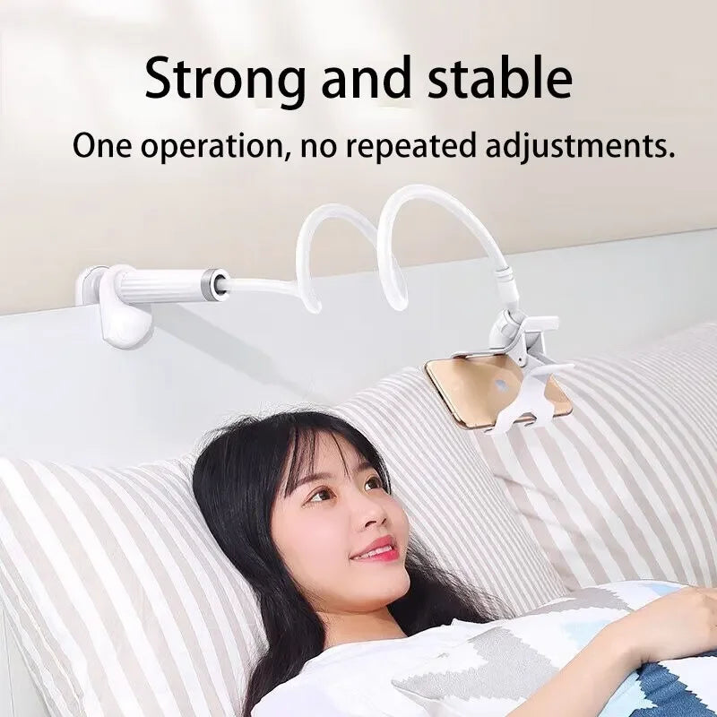 Suporte Flexível Pescoço de Ganso para Celular – Braço Longo – Cama, Mesa e Lives
