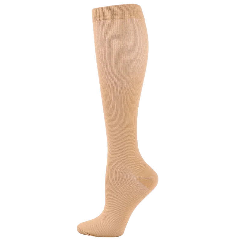 Meia de Compressão Médica para Varizes – Pressão Graduada – Cano Médio – Tamanhos P ao GG