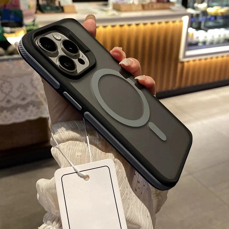 Capa iPhone Armor Fosca – Proteção Reforçada – iPhone 11 ao 16 Pro Max