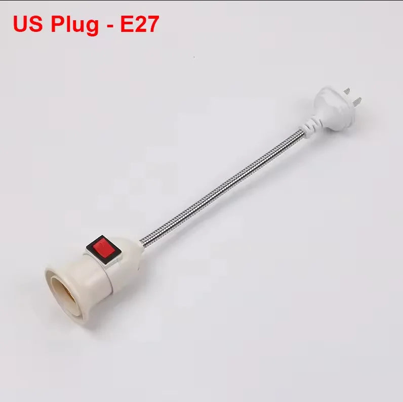 Câmera de Segurança WiFi em Formato de Lâmpada E27 – Full HD – Visão Noturna Colorida