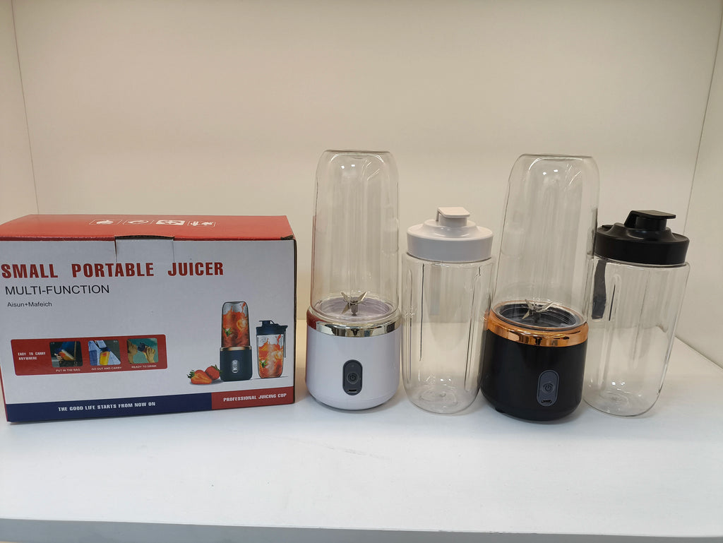 Liquidificador Portátil USB 400ml – Mini Mixer Elétrico para Smoothie e Vitamina