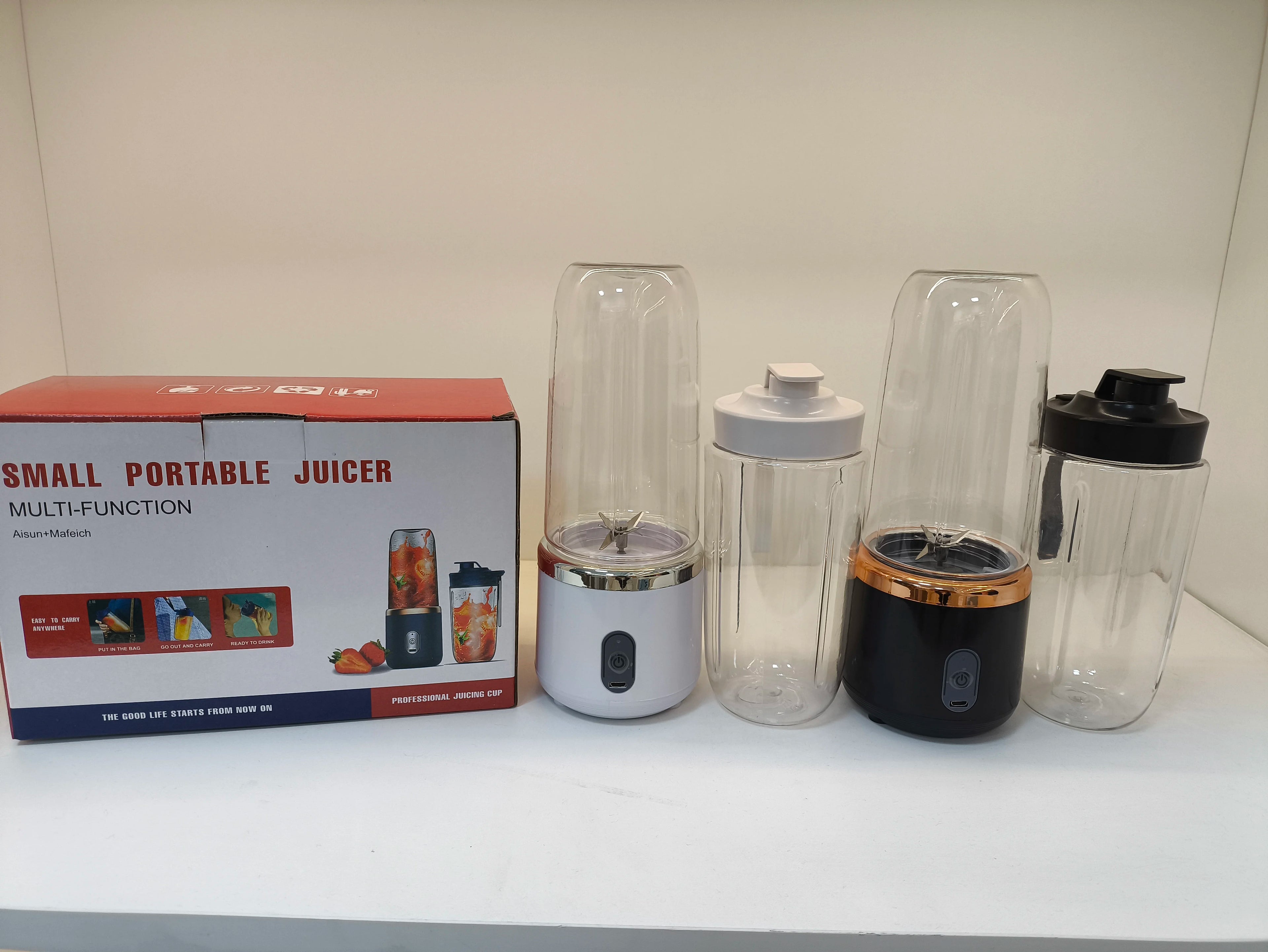 Liquidificador Portátil USB 400ml – Mini Mixer Elétrico para Smoothie e Vitamina