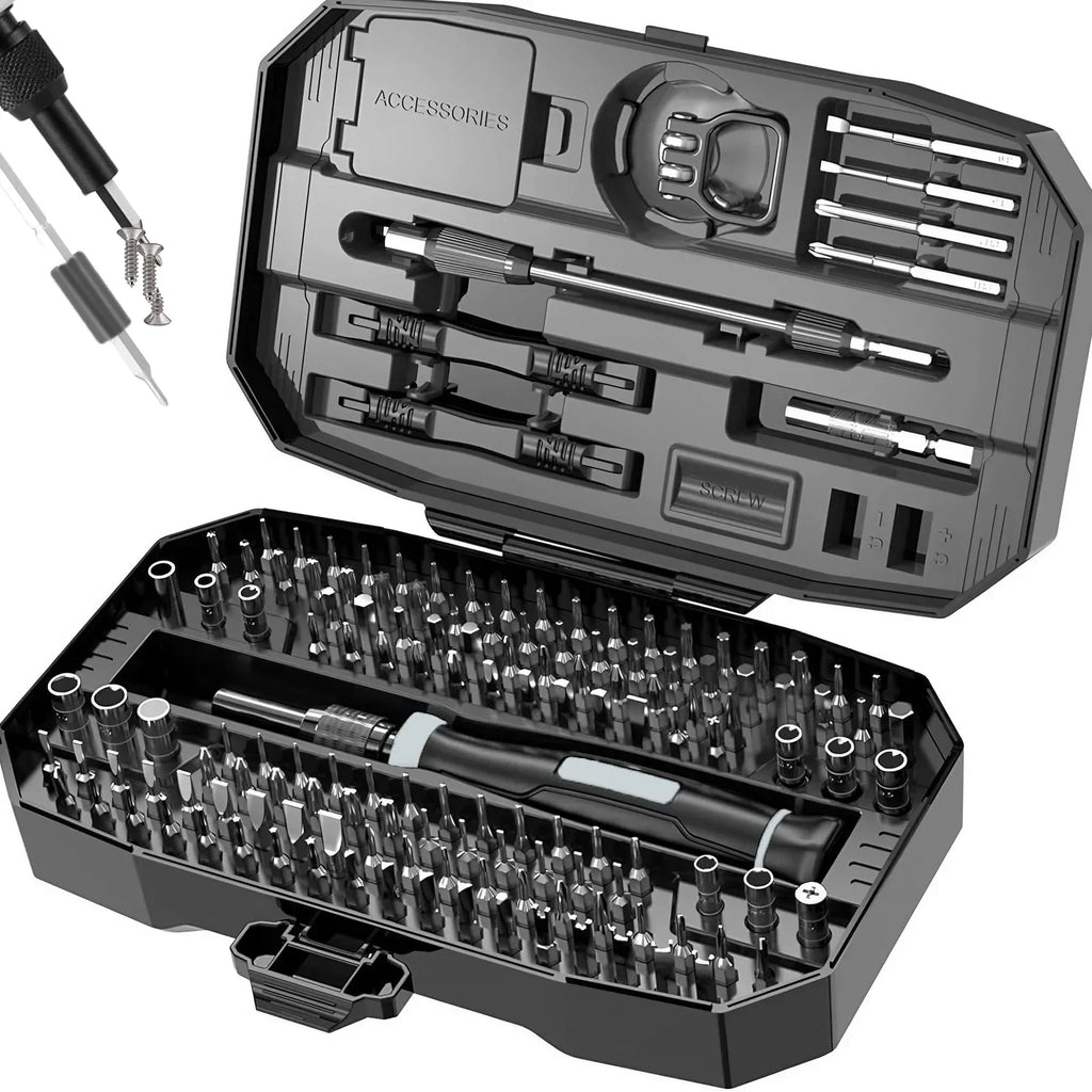 Kit Chaves de Precisão para Reparo – 25 em 1 ou 152 em 1 – Notebook e Eletrônicos