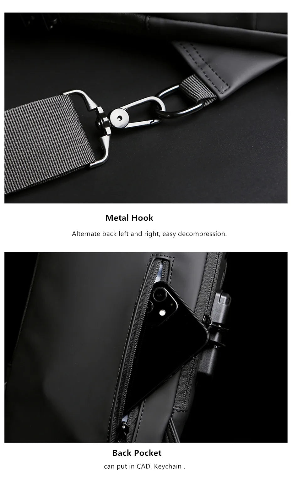 Bolsa Transversal Masculina Jeep Buluo – Nylon Antifurto – Vários Compartimentos