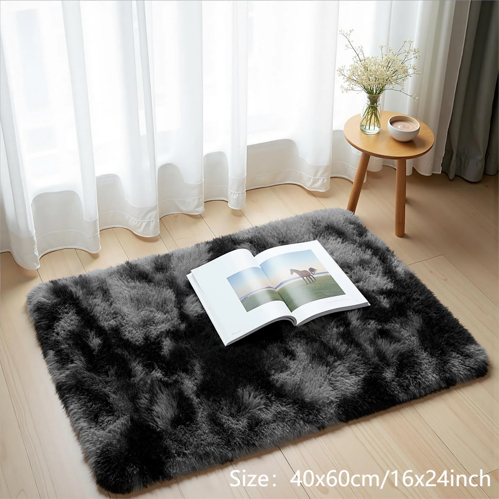 Tapete Felpudo Tie-Dye – Macio e Antiderrapante – Sala, Quarto e Quarto Infantil – Vários Tamanhos