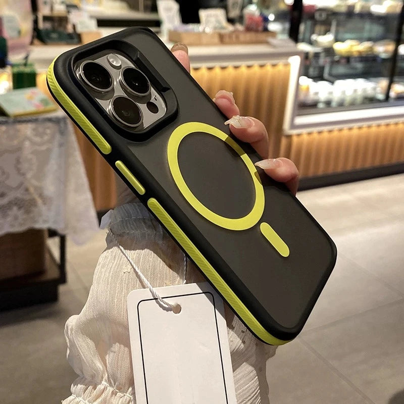 Capa iPhone Armor Fosca – Proteção Reforçada – iPhone 11 ao 16 Pro Max